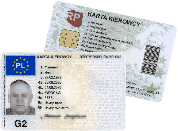 Код 95 | Tarjeta chip para tacógrafo